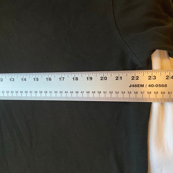 Elite Series Men Short Sleeve Polo Shirt Size XL, Black - Picture 3 of 8